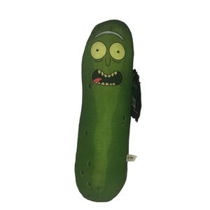 ADULT Swim RICK & MORTY 13" Pickle Rick Plush Stuffed Toy Official NWT Cartoons